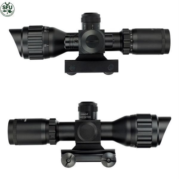 Optical sight 2.5-10x32 AOEG with laser and illumination