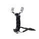 Metal fishing slingshot SlingFish B with a wrist brace