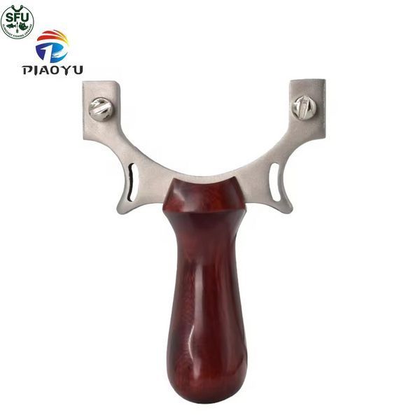 Slingshot &ldquo;WoodHunter Pro&rdquo; &ndash; natural wood + steel