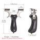 Tactical slingshot &ldquo;GripMaster&rdquo; with carbon handle