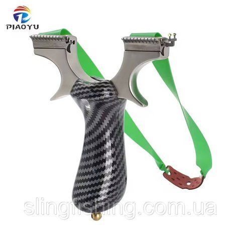 Тактична рогатка &ldquo;GripMaster&rdquo; з карбоновою рукояткою 0069 фото
