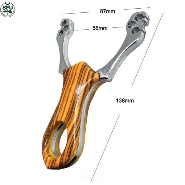 New York Wood-Color Slingshot for Round Bands