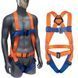 Adjustable height straps for fall protection