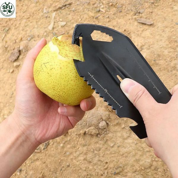 10-in-1 Camping Shovel Multitool with Case