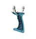 Challenger Resin Slingshot, Red and Blue
