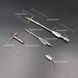 Extended Bowfishing Dart with Folding Barbs and Removable Fletching, No. 3