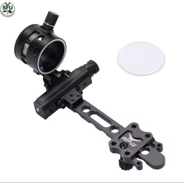 Professional SPG Sight with Illumination and Micro-Adjustment | Optical Sight for a Compound Bow