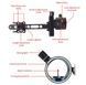 Professional SPG Sight with Illumination and Micro-Adjustment | Optical Sight for a Compound Bow