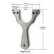 Stainless-Steel Slingshot with Sight, 281 g